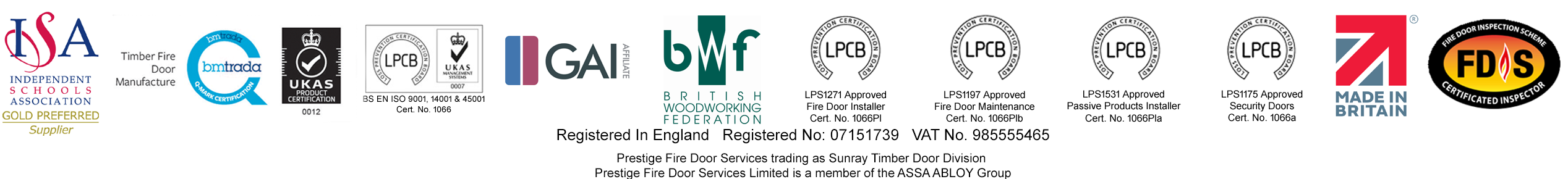 Sunray Timber Fire Door Division 